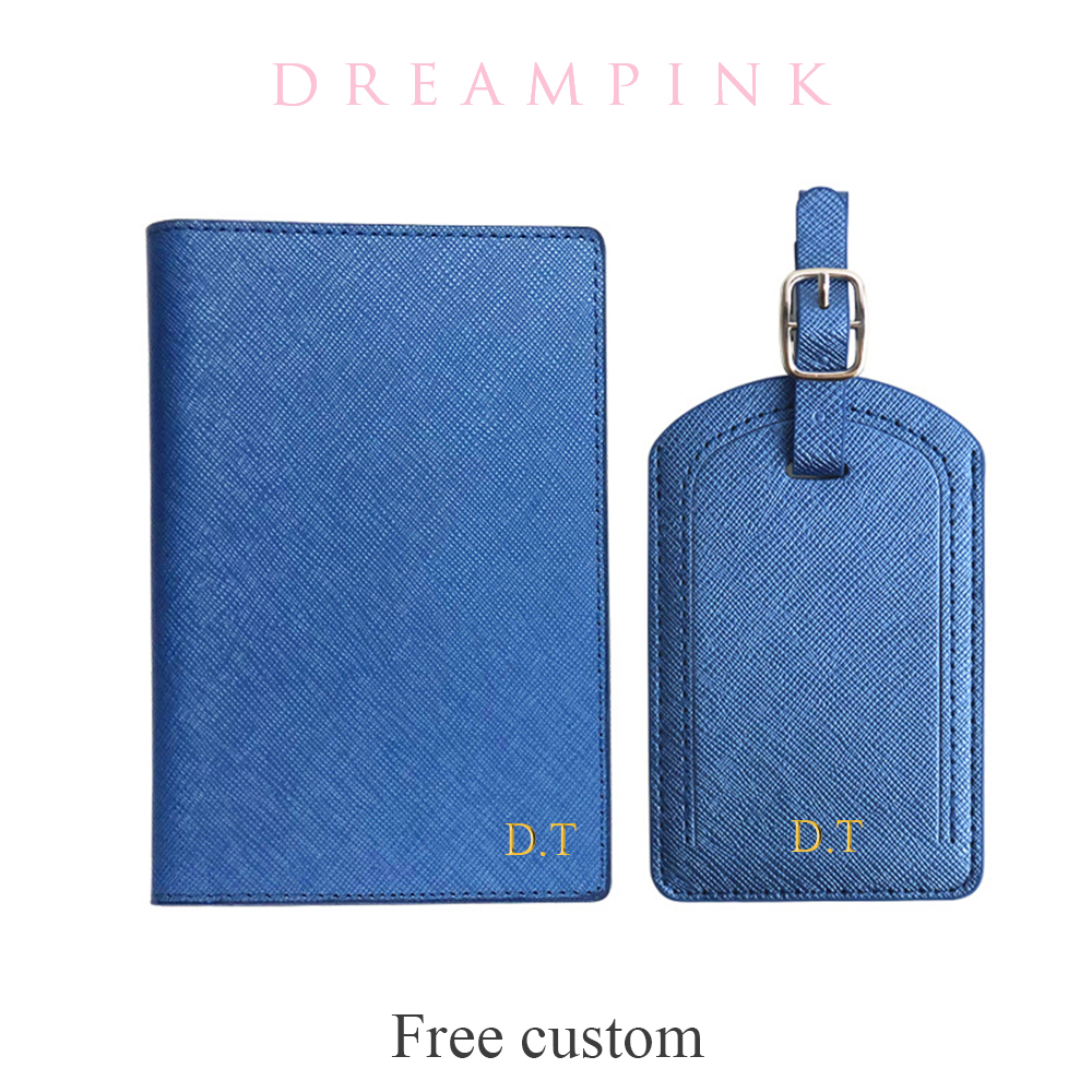 Travel Accessories In Bulk - Custom Name Passport Cover Luggage Tag