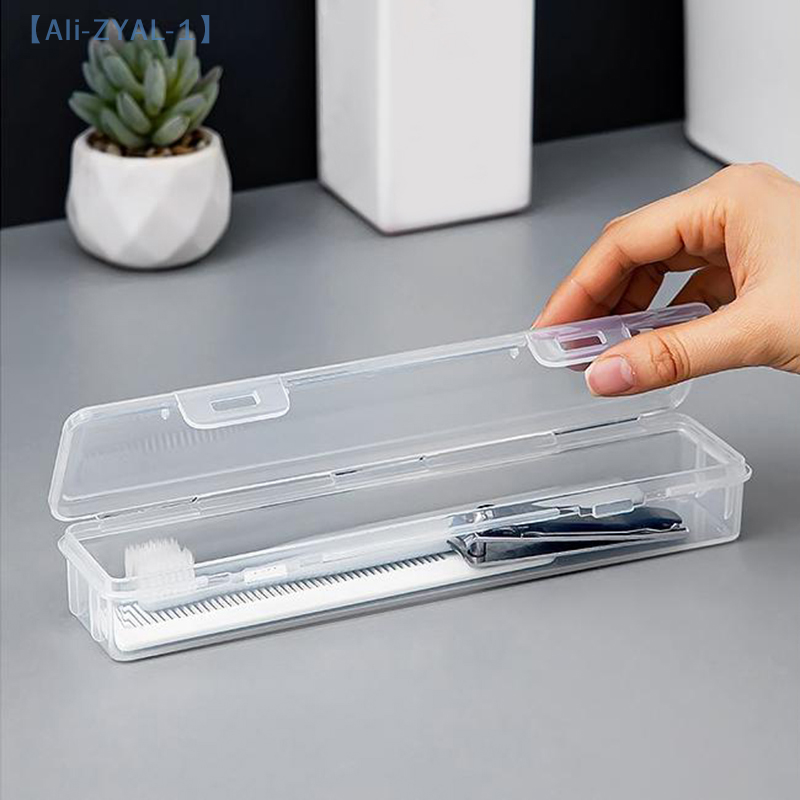Travel Accessories Needed - 【ZYAL-1】Toothbrush Box Plastic Travel Toothbrush Case