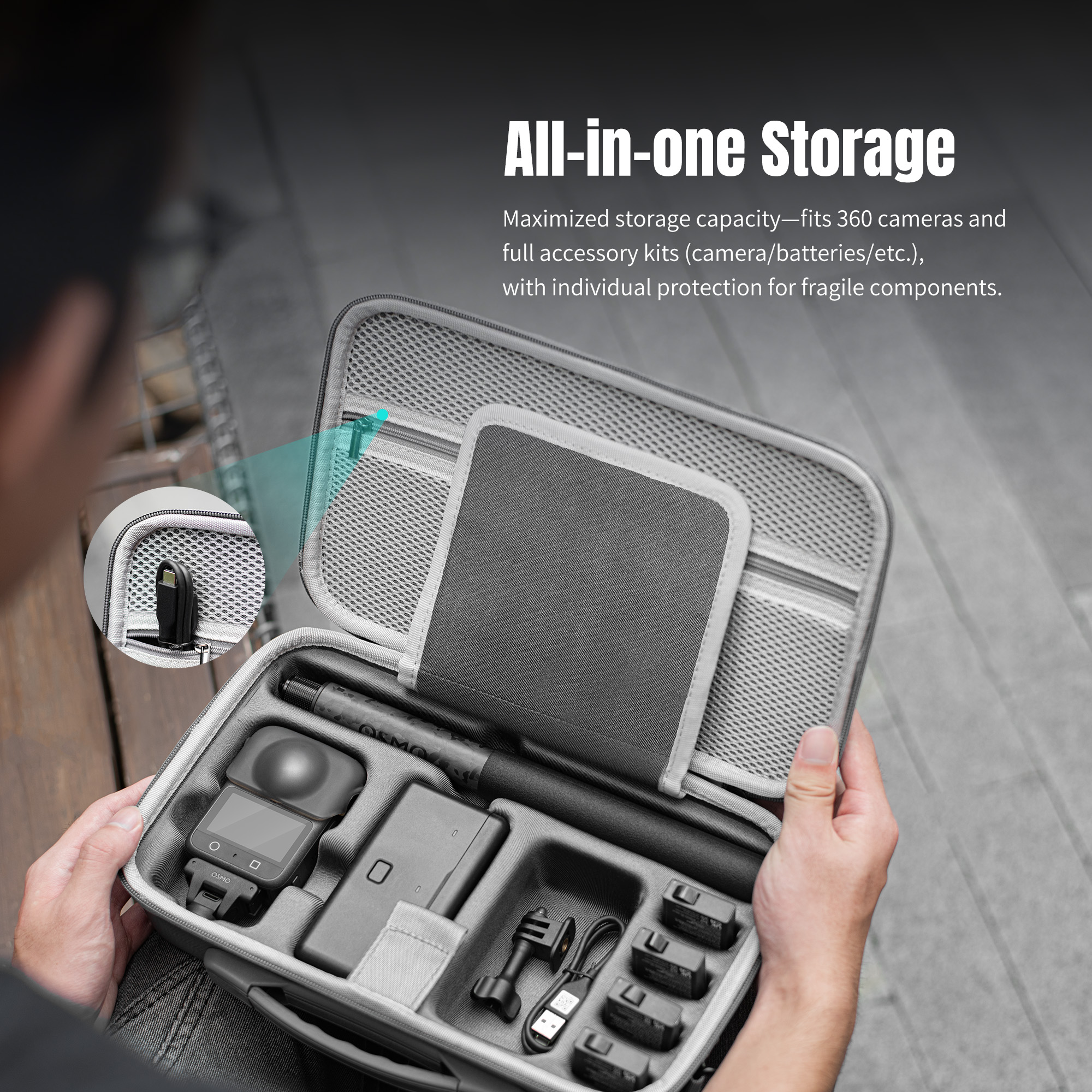 Travel Access - For DJI OSMO 360 Travel Carrying