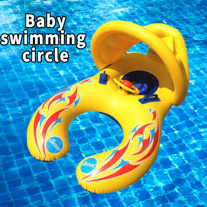 Travel Accessories With Baby - Portable Children Swim Circle Safety Swimming