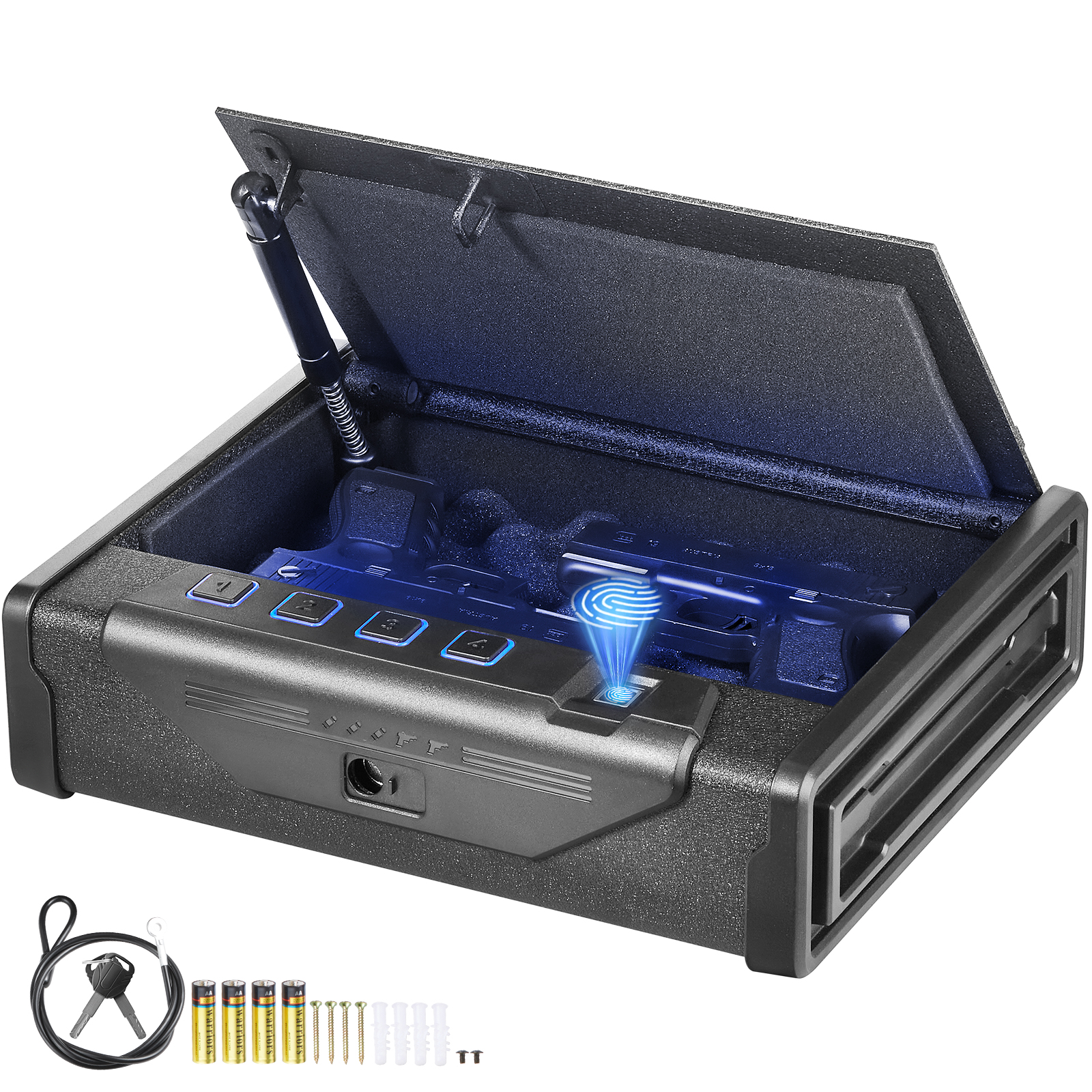 VEVOR Gun Safe Q235 Steel Pist - Travel Access recensione e prezzo