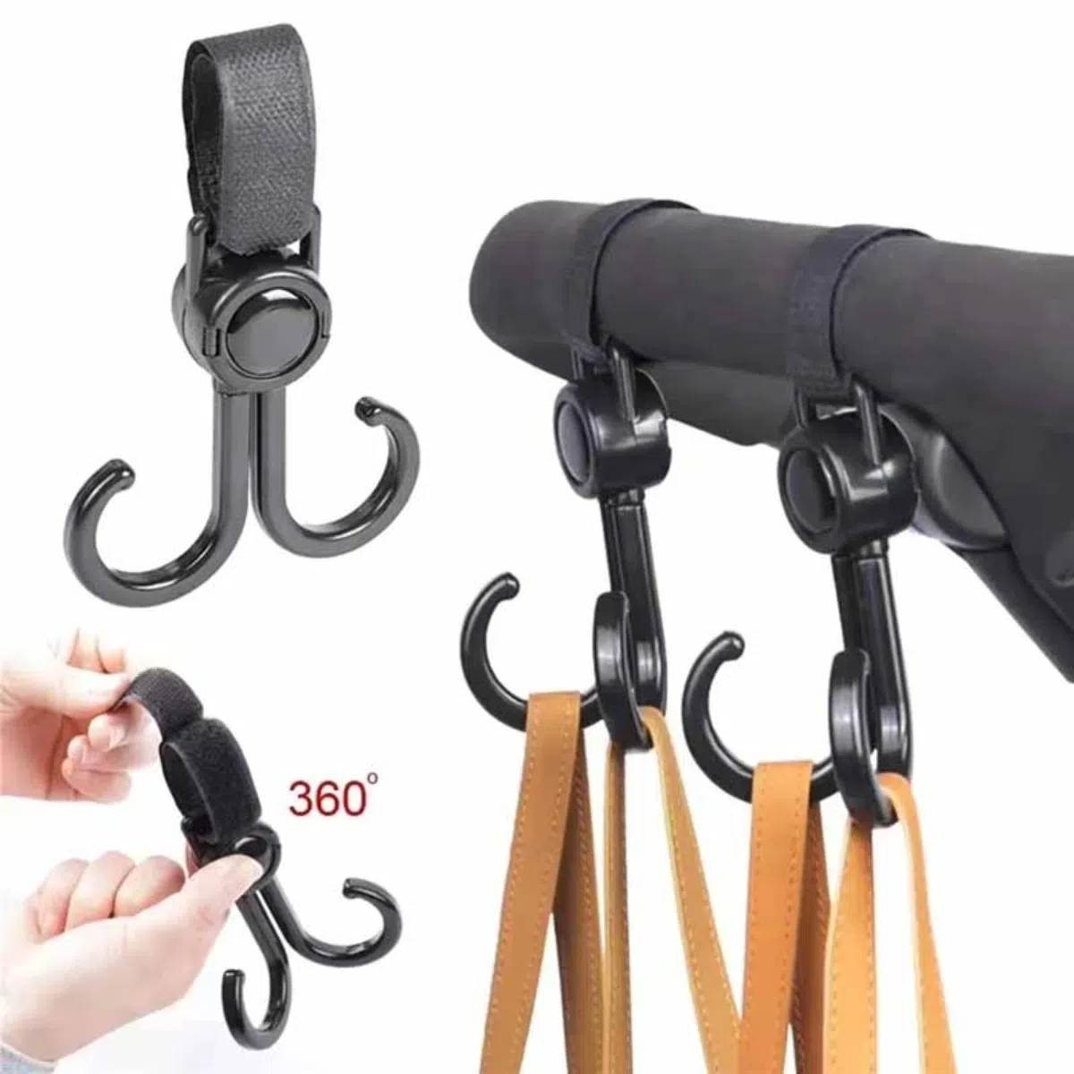 Rotatable Double Hooks Baby St - Travel Accessories With Baby recensione e prezzo