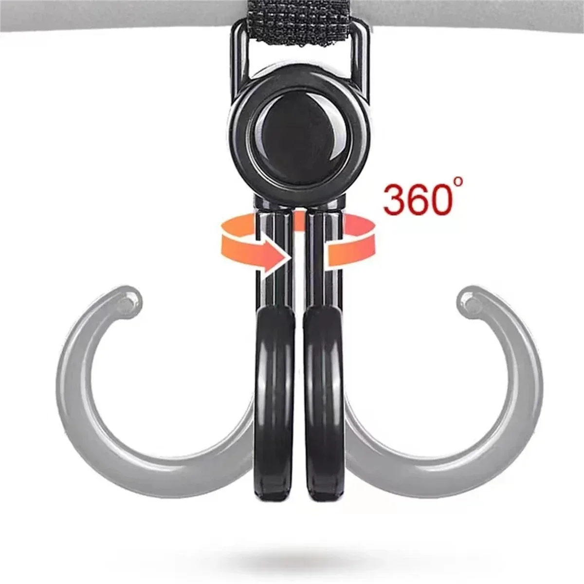 Rotatable Double Hooks Baby St - Travel Accessories With Baby recensione e prezzo