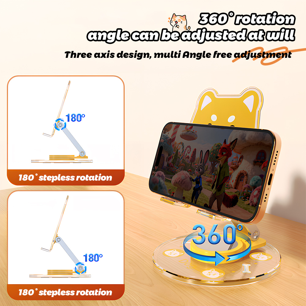 Cute Animal Phone Stand 360 Ro - Travel Accessories Officeworks recensione e prezzo