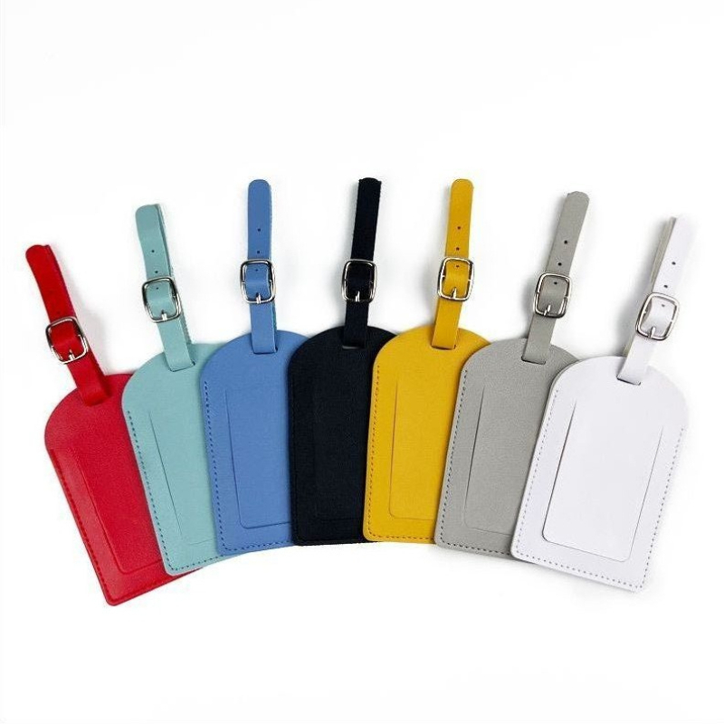 Women Men Luggage Tags PU Leat - Travel Access recensione e prezzo