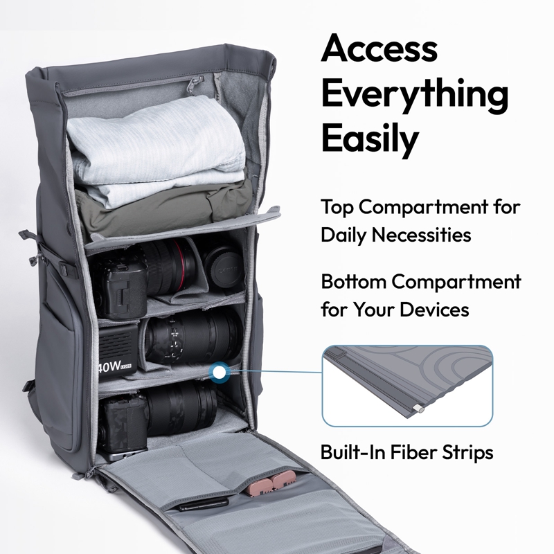 Ulanzi BP04 Hard Shell Camera  - Travel Access recensione e prezzo