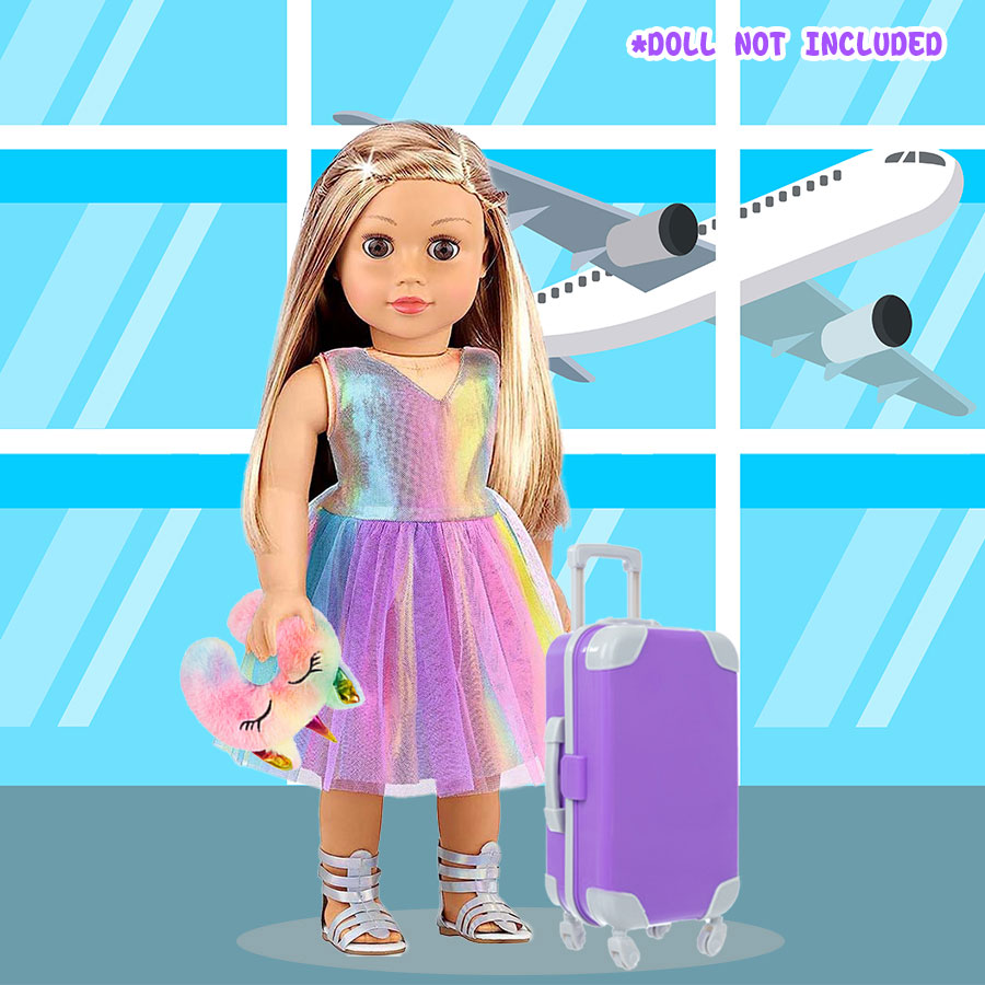 18inch Doll Clothes and Access - Travel Accessories With Kids recensione e prezzo