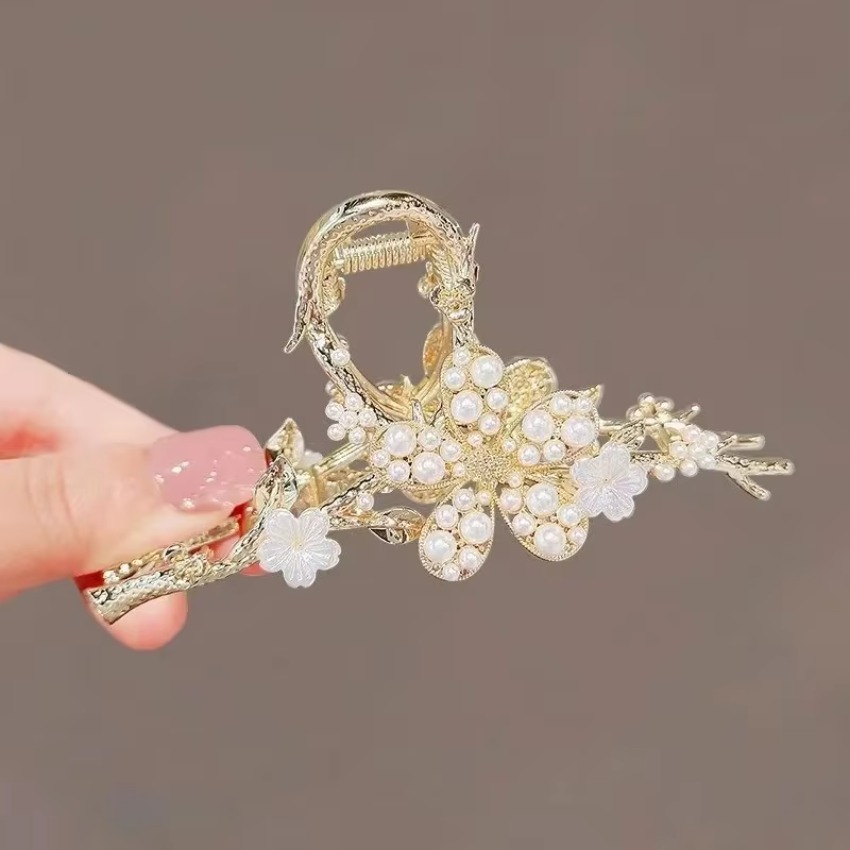 1 Pcs Metal Hair Claw Pearl Ha - Travel Accessories Aesthetic recensione e prezzo