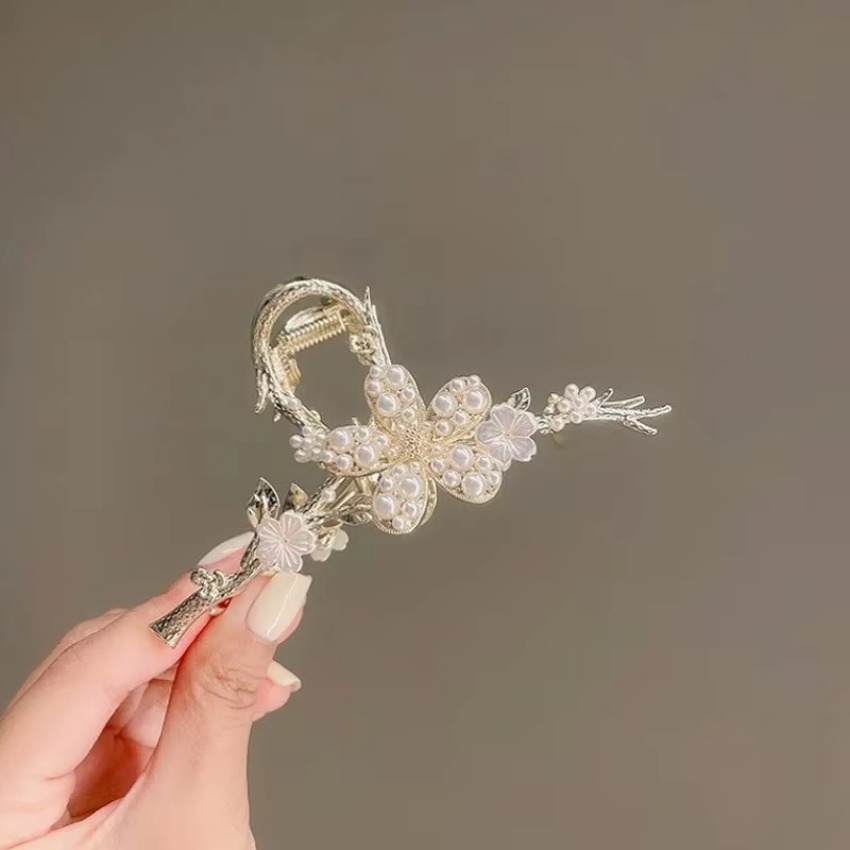 1 Pcs Metal Hair Claw Pearl Ha - Travel Accessories Aesthetic recensione e prezzo