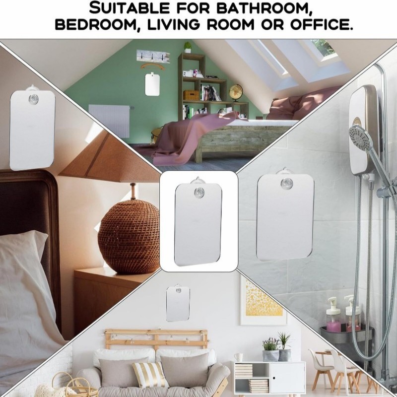Acrylic Anti Fog Mirror Shower - Travel Accessories Needed recensione e prezzo
