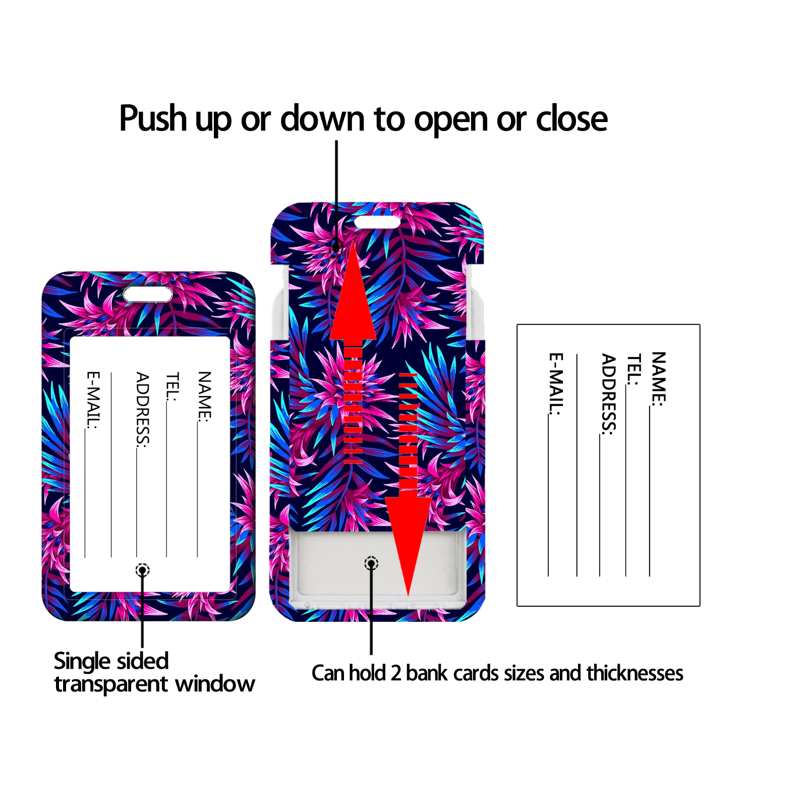 Interesting Plant Pattern Bagg - Travel Accessories List For Women recensione e prezzo