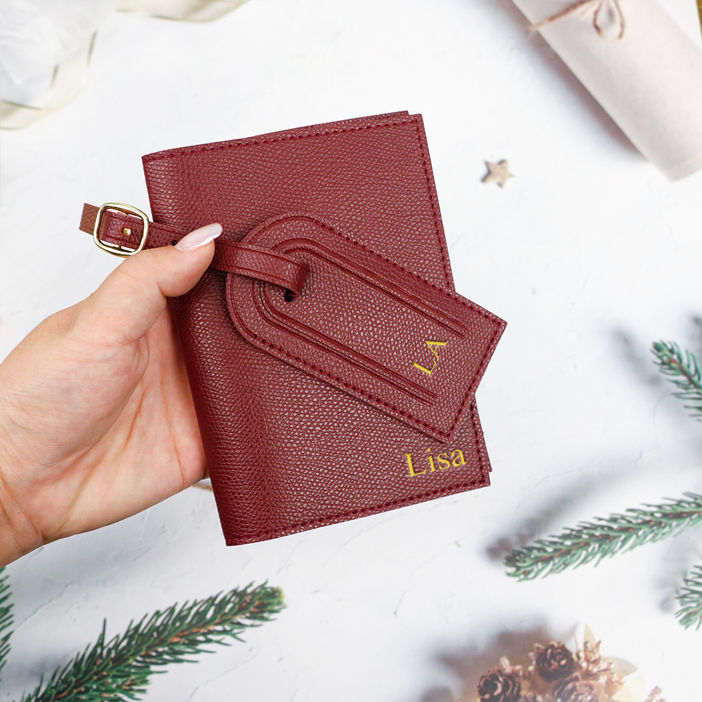 Customized letter pu leather a - Travel Accessories In Bulk recensione e prezzo