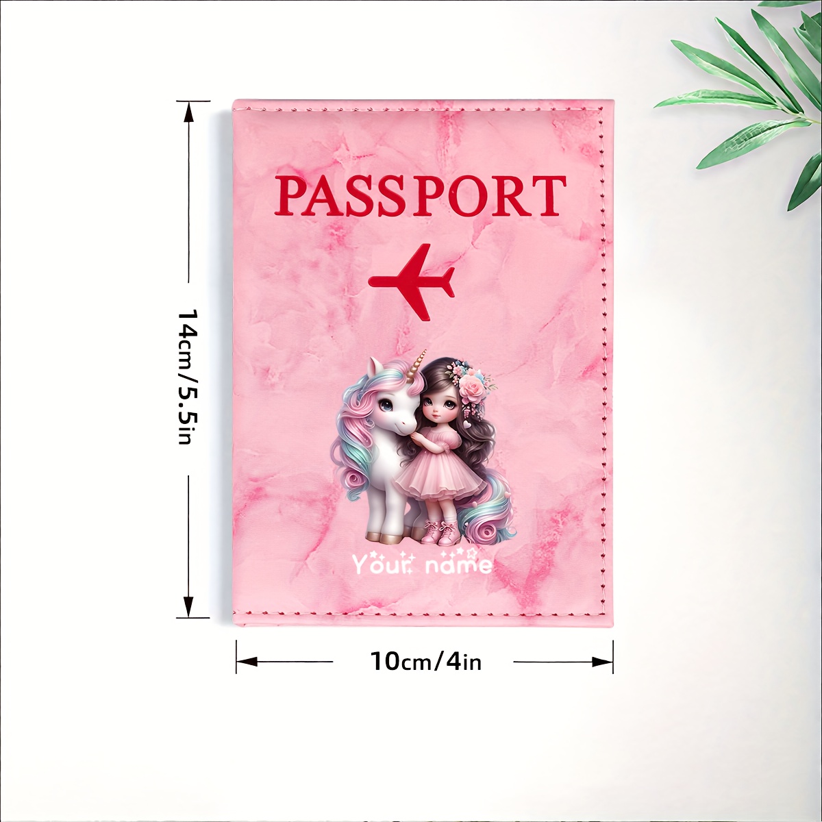 Unicorn Girl Pattern PU Passpo - Travel Accessories In Bulk recensione e prezzo