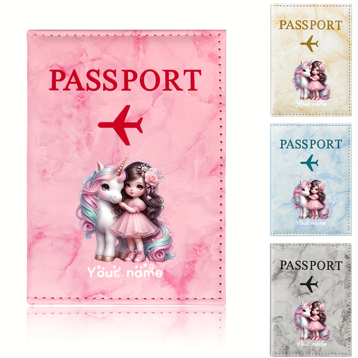 Unicorn Girl Pattern PU Passpo - Travel Accessories In Bulk recensione e prezzo
