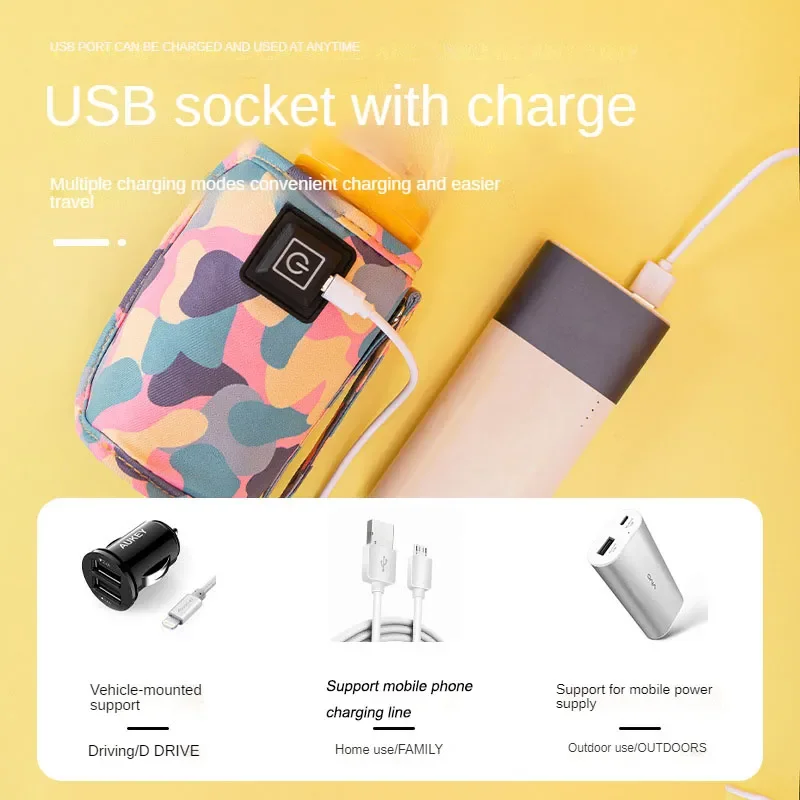 USB Milk Water Warmer Stroller - Travel Accessories With Kids recensione e prezzo