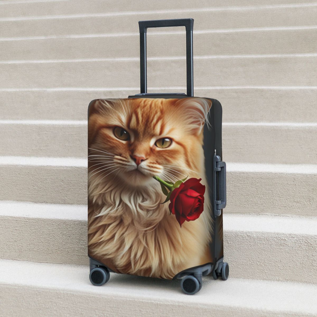 Kawaii Elegant Long-haired Cat - Travel Accessories Long Flight recensione e prezzo
