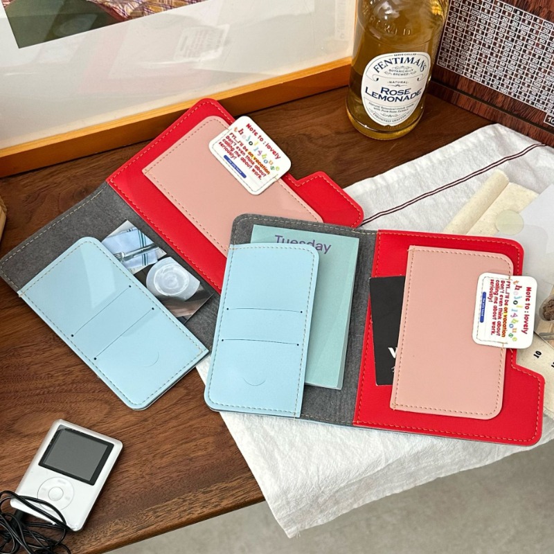 Ins Color Block Passport Holde - Travel Accessories In Bulk recensione e prezzo