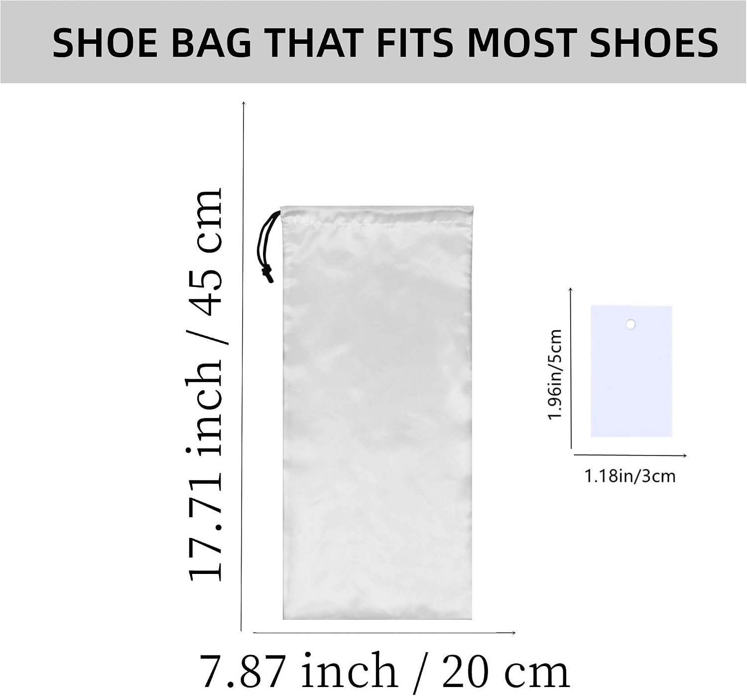 Shoe Bags for Travel 10 Pack D - Shoe Bag Travel recensione e prezzo