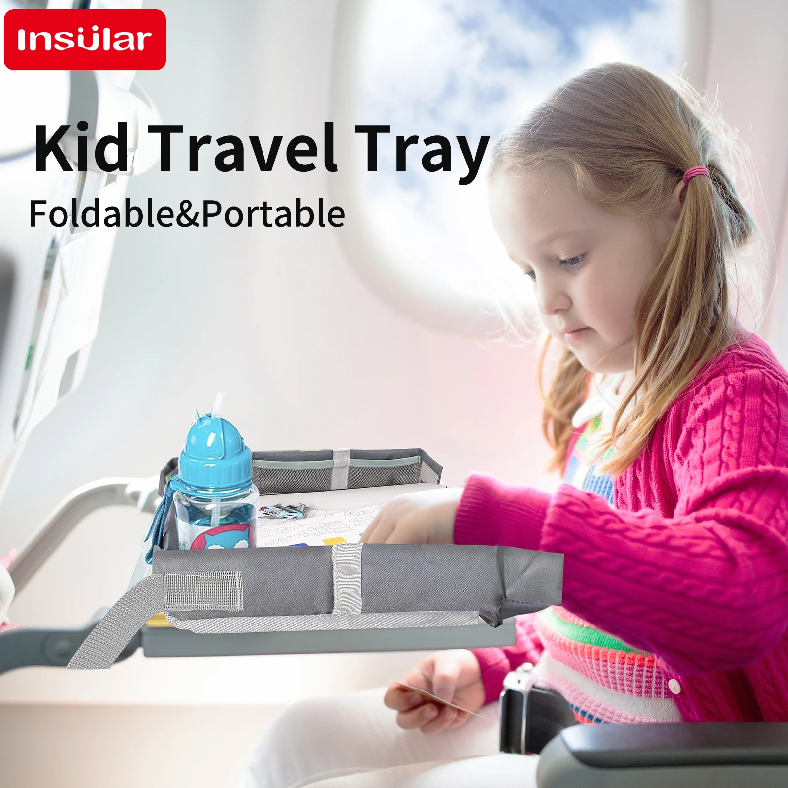 INSULAR Kids Car Seat Travel T - Travel Accessories With Toddler recensione e prezzo