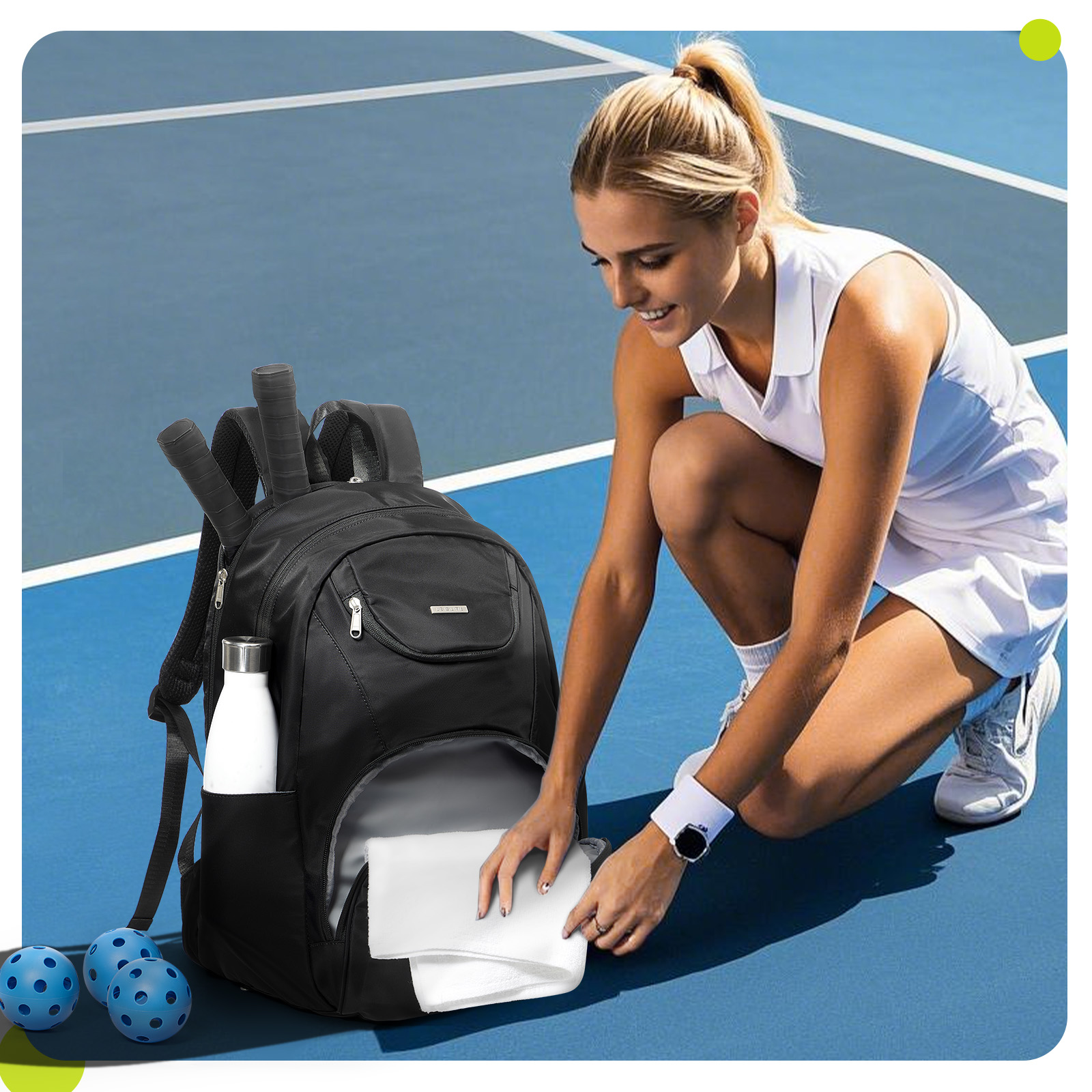 Tennis Bag Tennis Backpack 2 R - Shoe Bag Travel recensione e prezzo