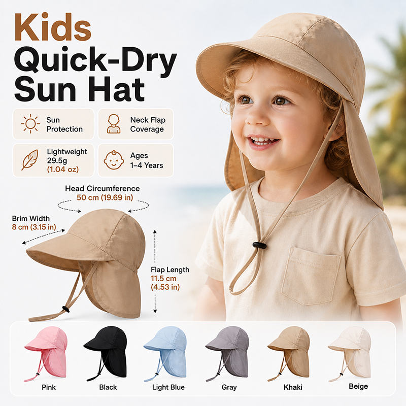 Quick Dry Baby Hats Summer Thi - Travel Accessories Unisex recensione e prezzo