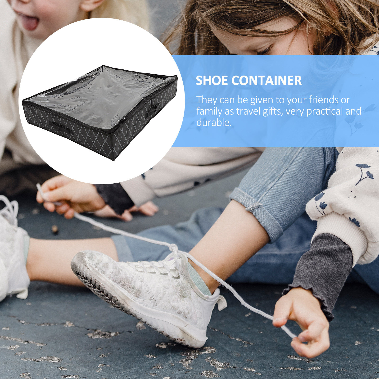 Underbed Shoe Organizer Travel - Shoe Bag Travel recensione e prezzo