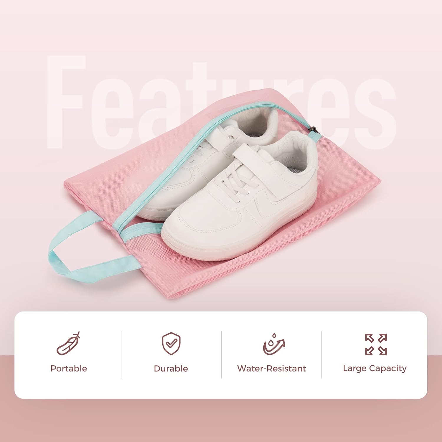 Kids Shoe Bag for Travel with  - Shoe Bag Travel recensione e prezzo
