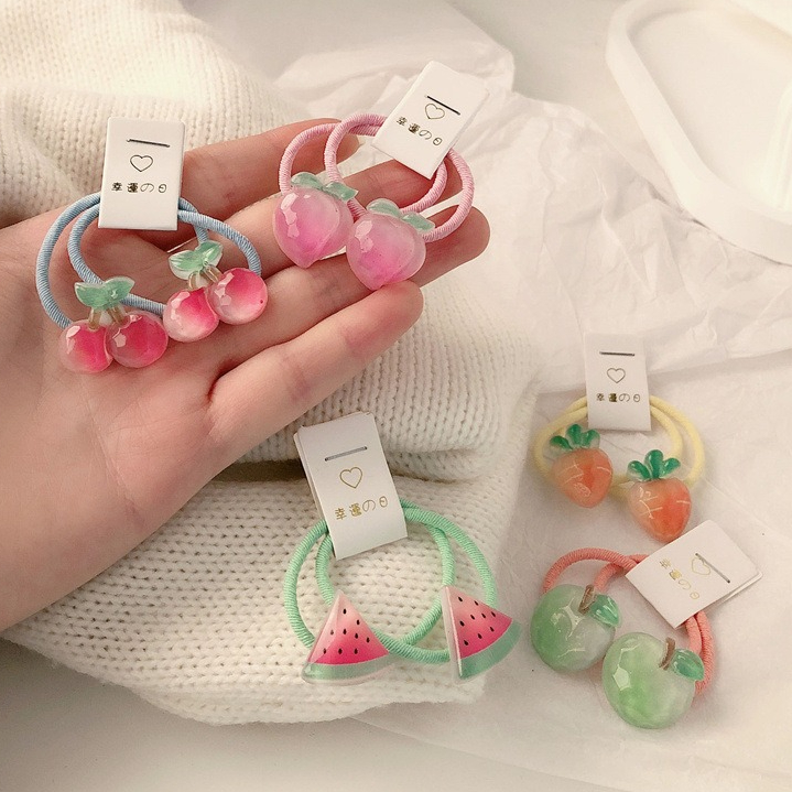 Kids Carrot Hair Ties 5 Pair N - Travel Accessories With Toddler recensione e prezzo