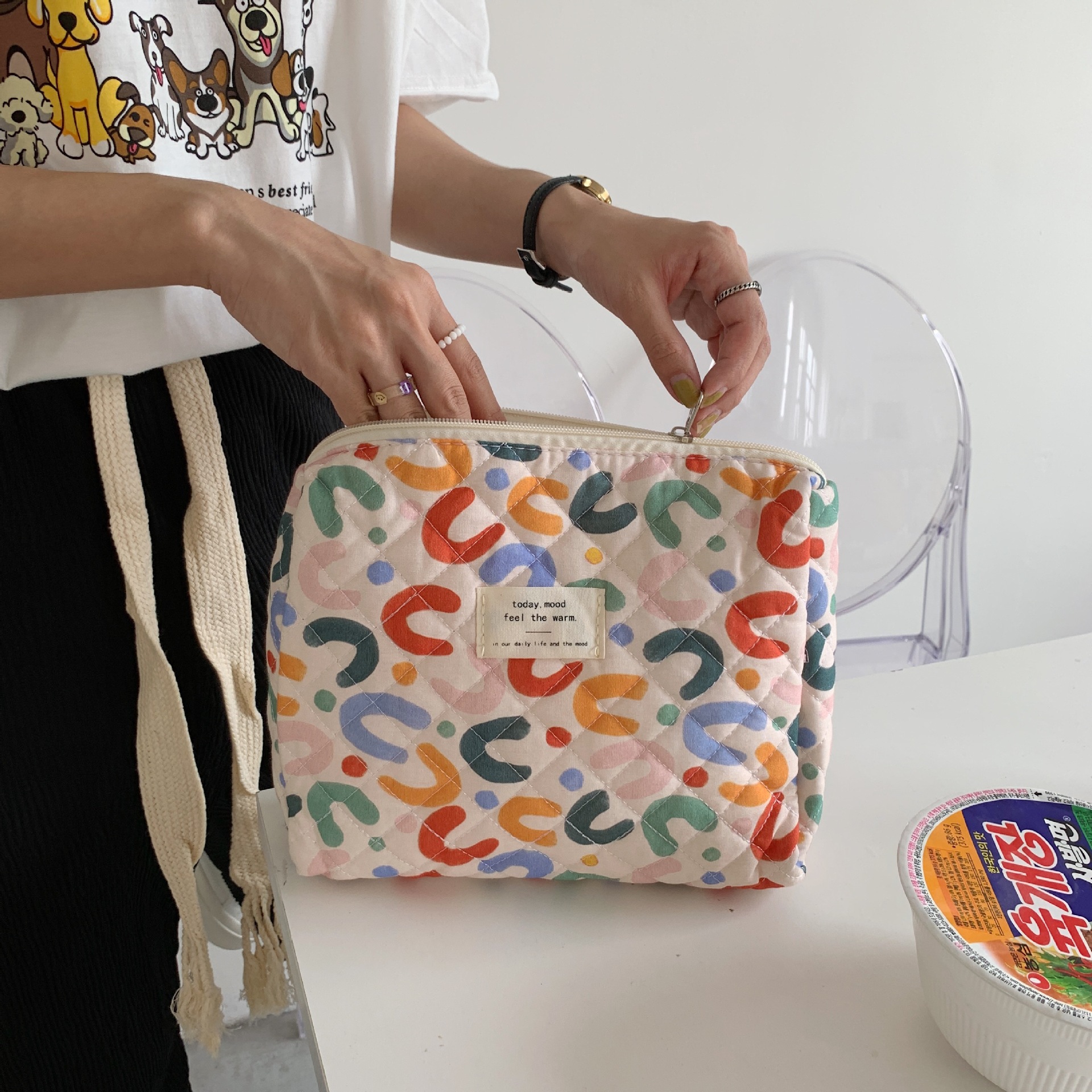 Baby Diaper Bag Cartoon Print  - Travel Accessories With Baby recensione e prezzo
