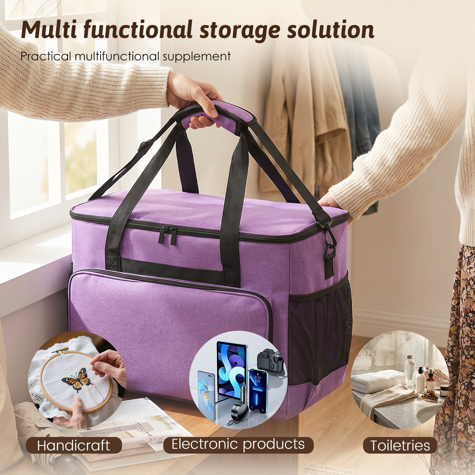 Large Sewing Machine Carrying  - Travel Accessories To Sew recensione e prezzo