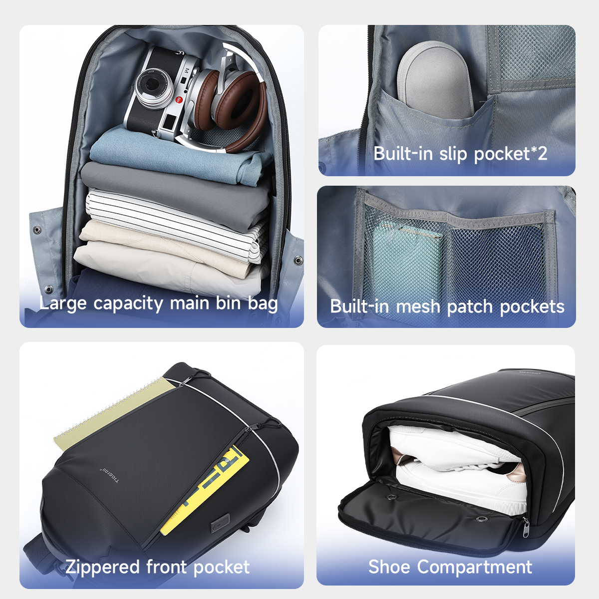 Tigernu Fashion Backpack Men T - Shoe Bag Travel recensione e prezzo