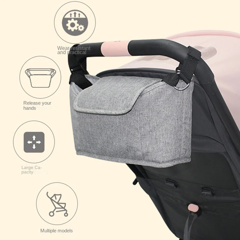 Baby Stroller Hanging Bags Mom - Travel Accessories With Baby recensione e prezzo