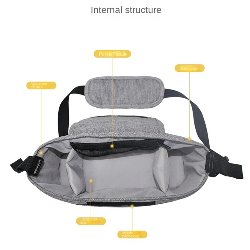 Baby Stroller Hanging Bags Mom - Travel Accessories With Baby recensione e prezzo