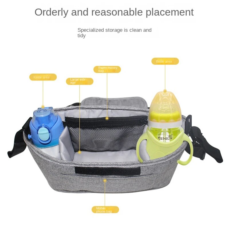Baby Stroller Hanging Bags Mom - Travel Accessories With Baby recensione e prezzo