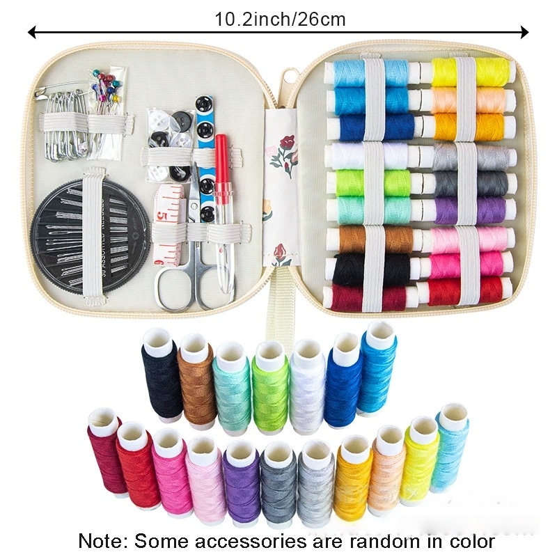 Mini Floral Sewing Kit Portabl - Travel Accessories To Sew recensione e prezzo