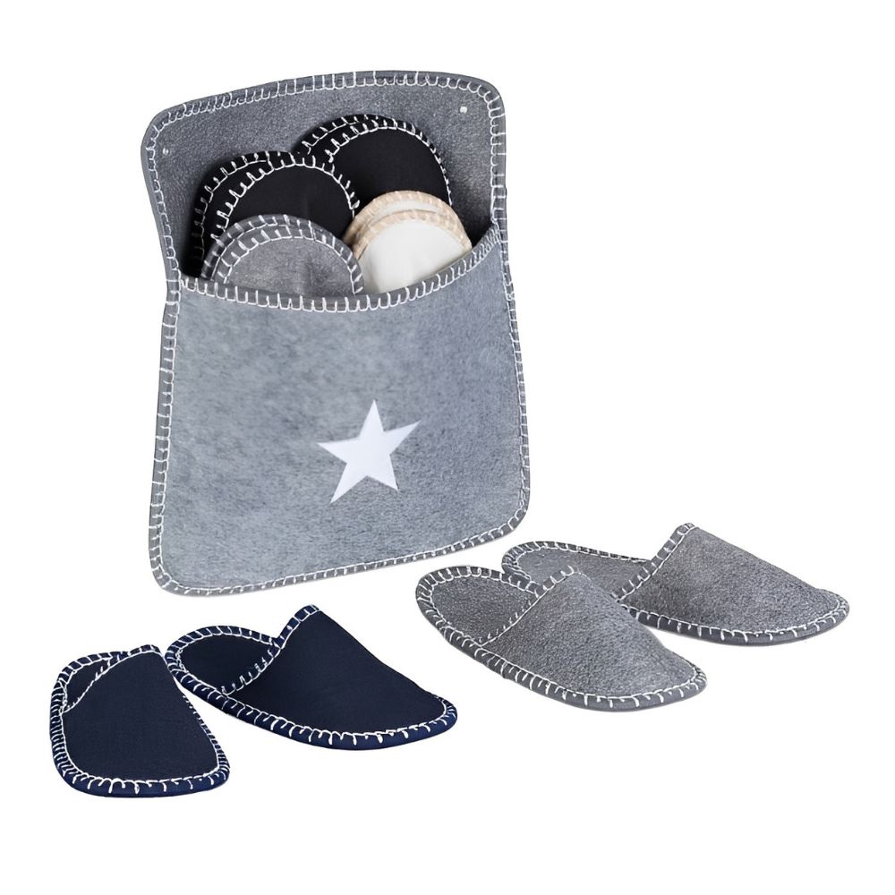 1 Set 6 Pairs Disposable Felt  - Shoe Bag Travel recensione e prezzo