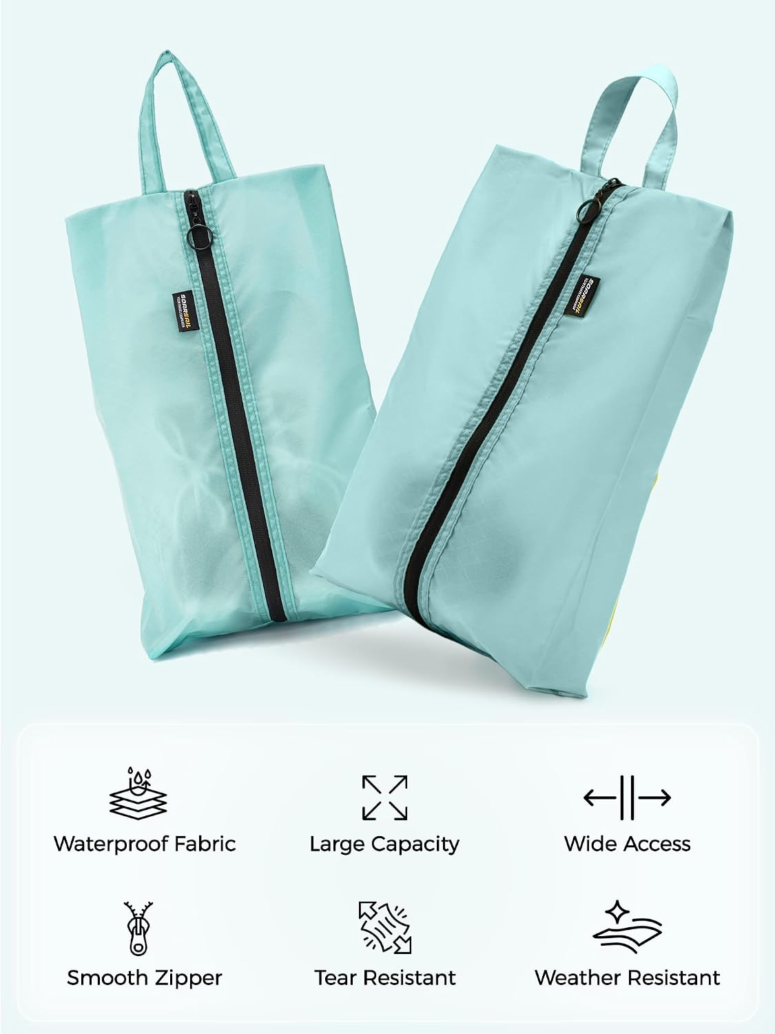 2 Pack Shoe Bags for Travel, W - Shoe Bag Travel recensione e prezzo