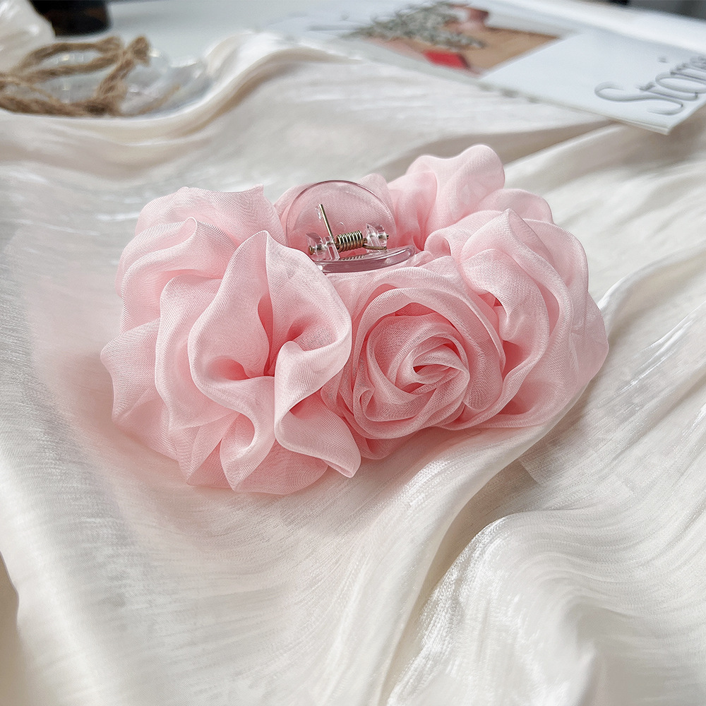 Spring Chiffon Hair Claw Folde - Travel Accessories Aesthetic recensione e prezzo