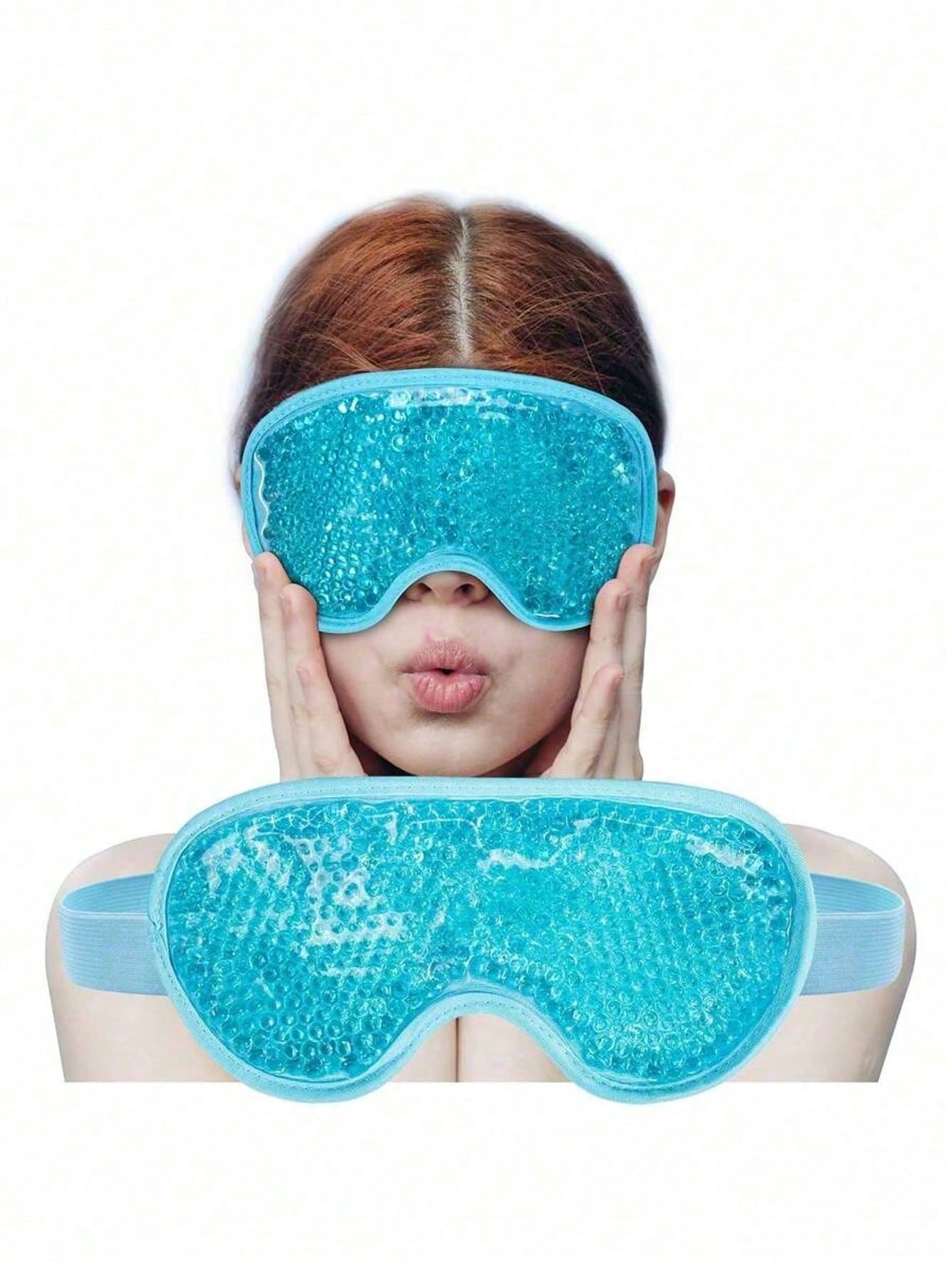 Reusable Cooling Gel Eye Mask  - Travel Accessories Us recensione e prezzo