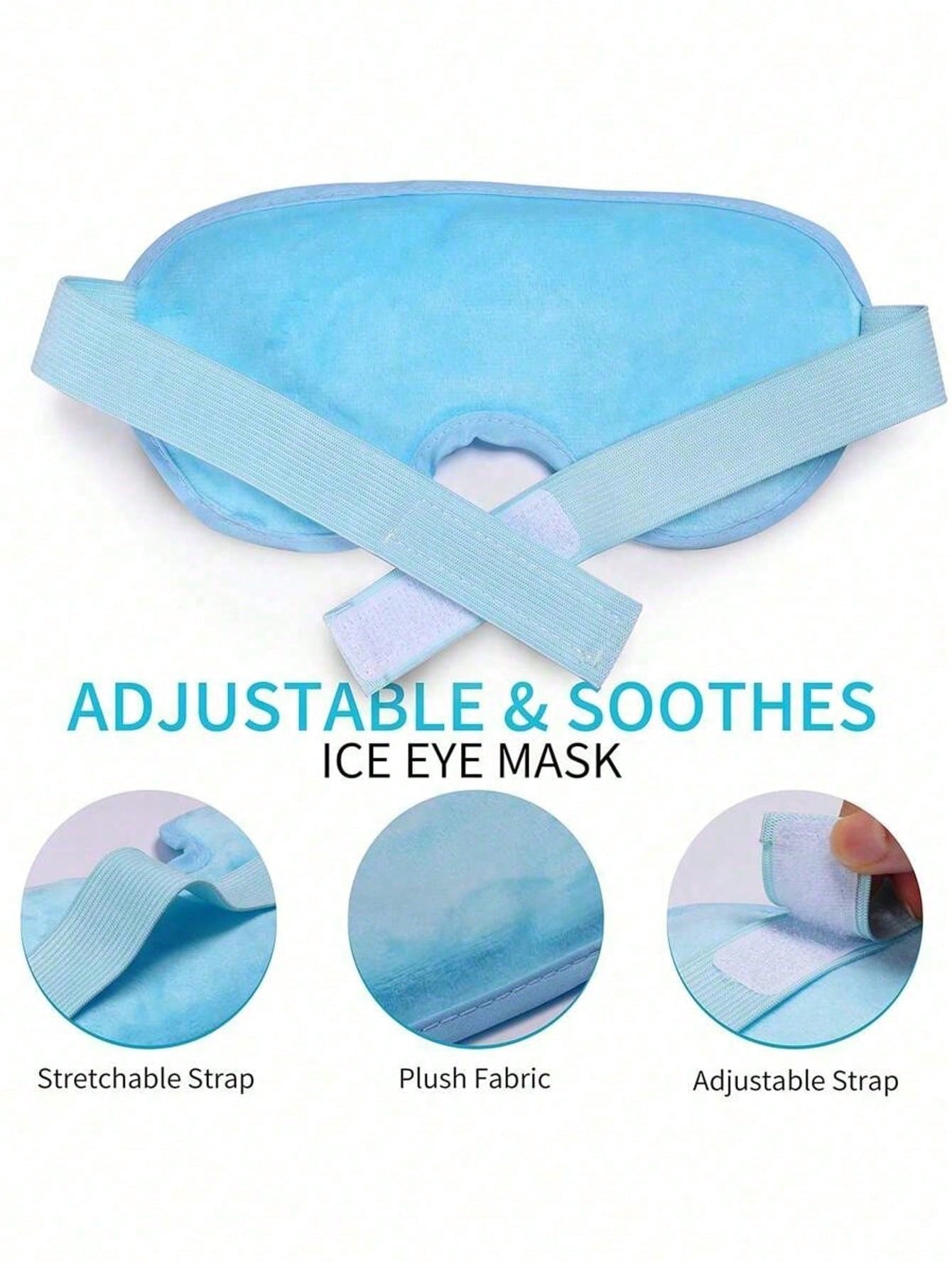 Reusable Cooling Gel Eye Mask  - Travel Accessories Us recensione e prezzo