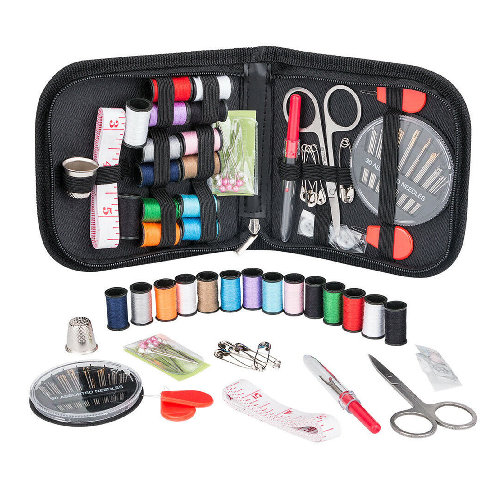 The sewing kit contains 68 acc - Travel Accessories To Sew recensione e prezzo