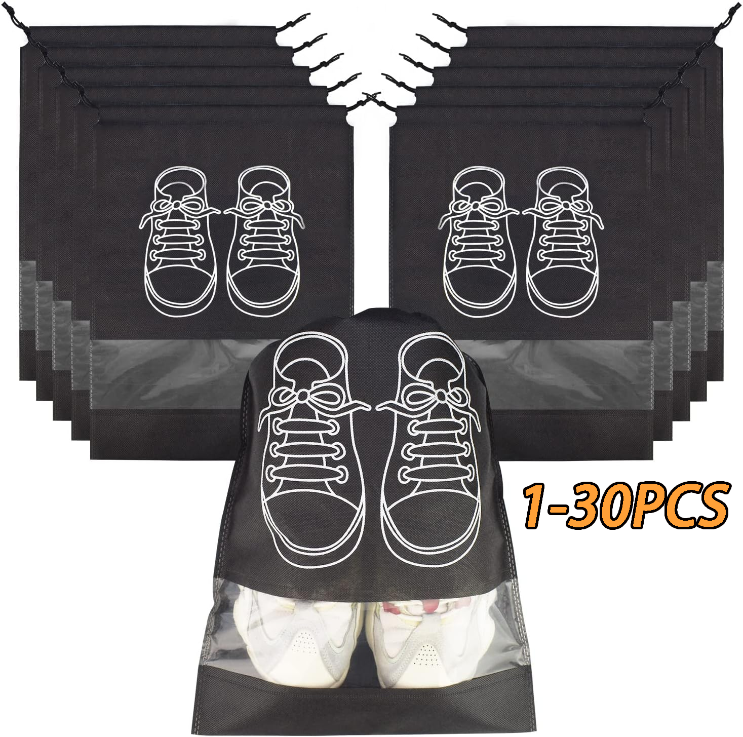 1-30PCS Shoes Storage Organize - Shoe Bag Travel recensione e prezzo