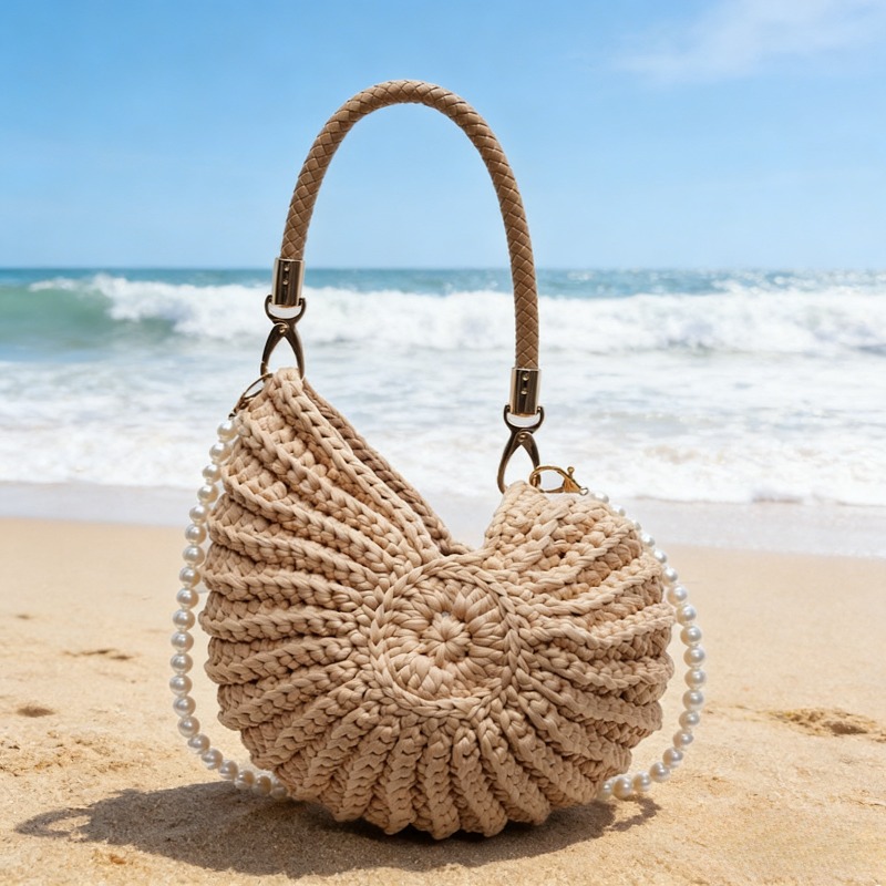 Shell Handbag, Large Capacity  - Travel Accessories Us recensione e prezzo