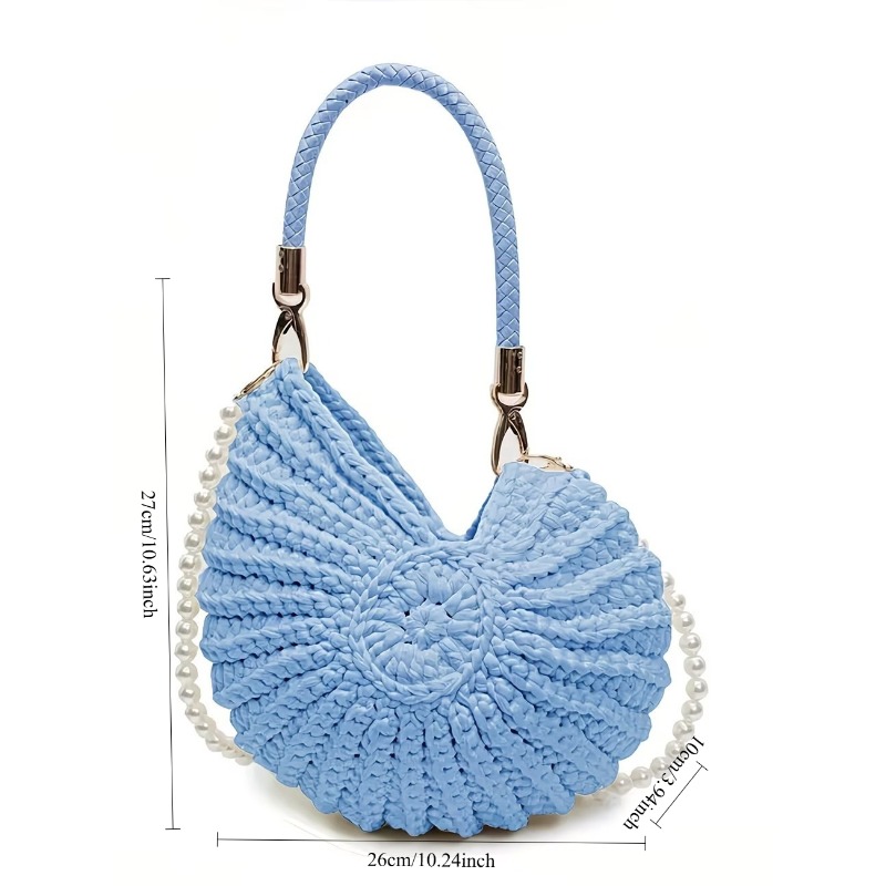 Shell Handbag, Large Capacity  - Travel Accessories Us recensione e prezzo