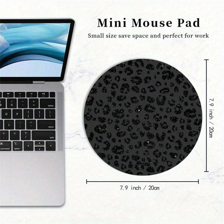 Black Leopard Print Cute Mouse - Travel Accessories Officeworks recensione e prezzo