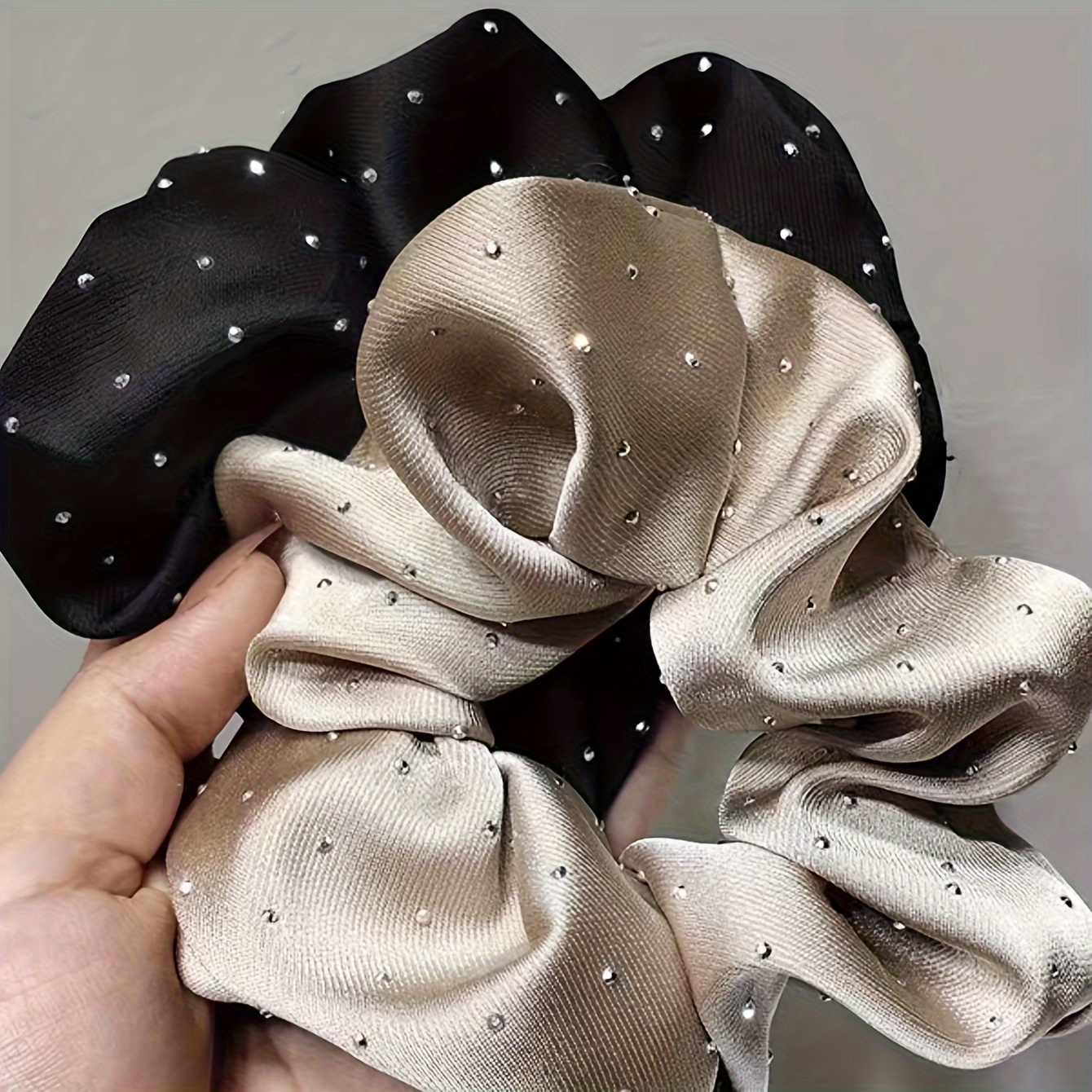 1/3PCS Satin Scrunchies With R - Travel Accessories Aesthetic recensione e prezzo