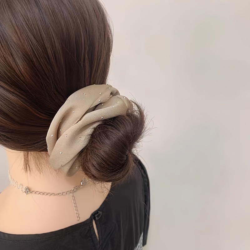 1/3PCS Satin Scrunchies With R - Travel Accessories Aesthetic recensione e prezzo
