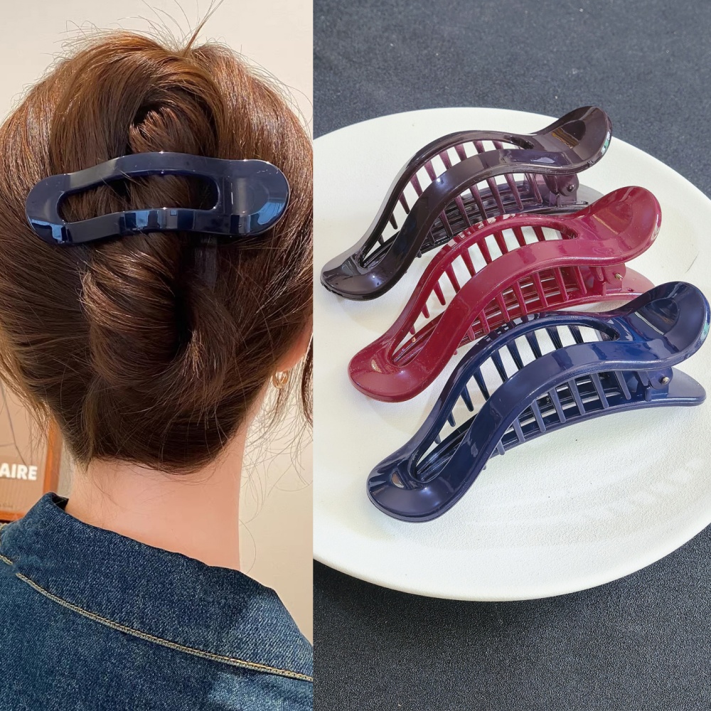 Large Flat Duckbill Hair Claw  - Travel Accessories Aesthetic recensione e prezzo