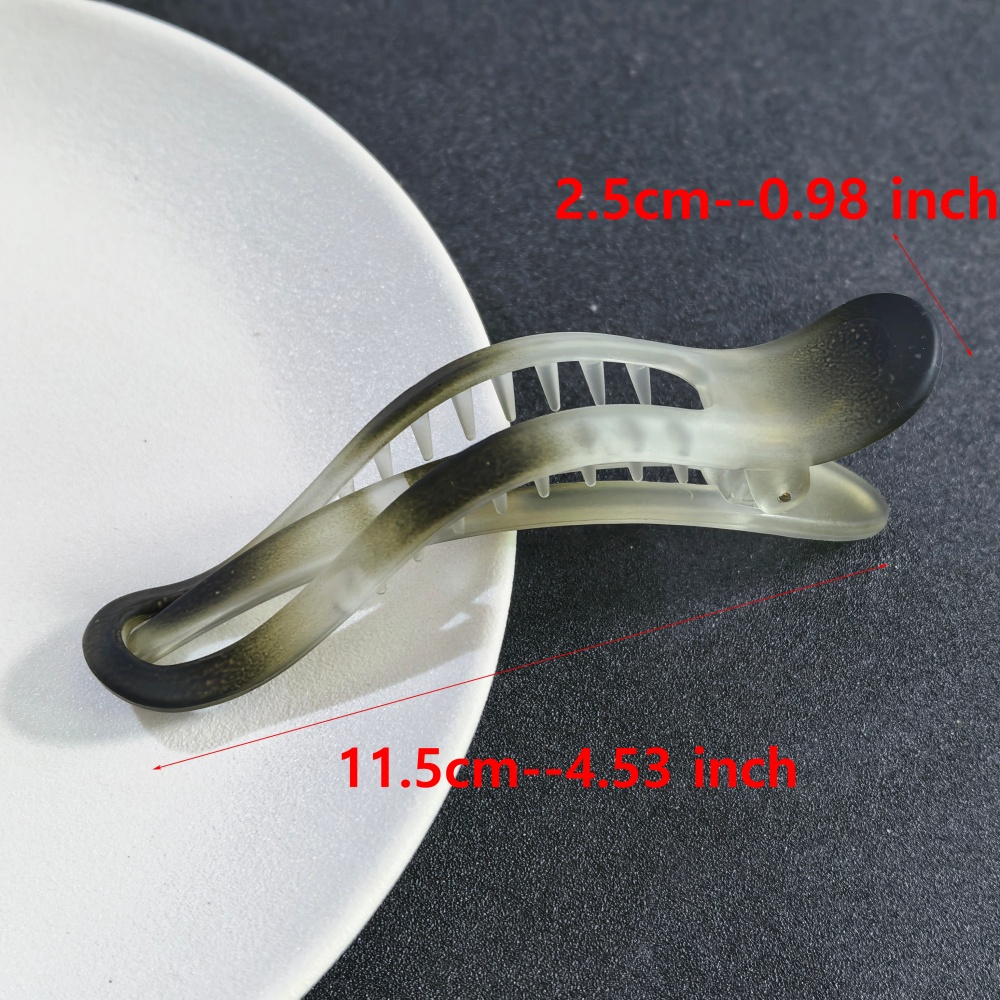 Large Flat Duckbill Hair Claw  - Travel Accessories Aesthetic recensione e prezzo