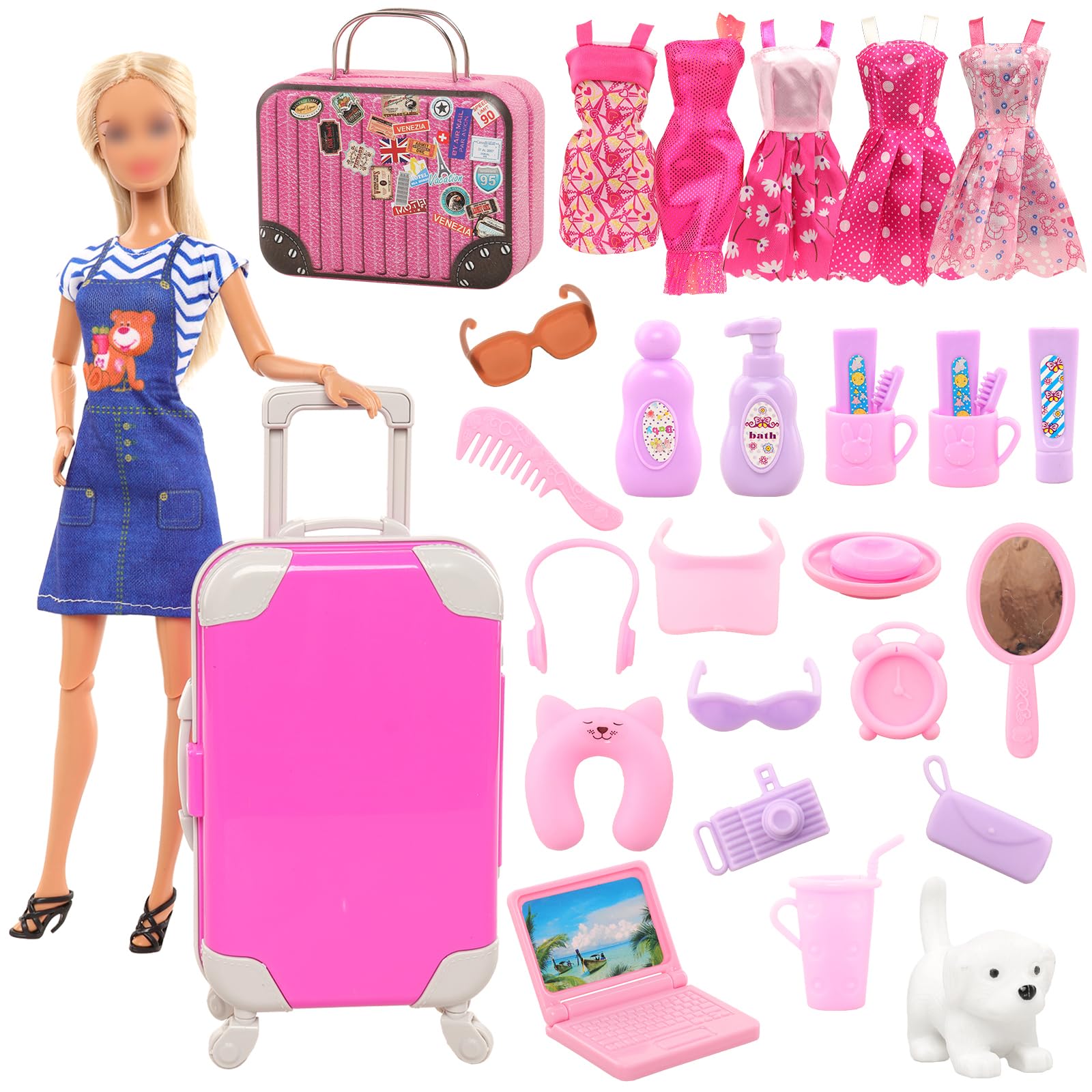 BARWA 30 Pcs 11.5 lnch Travel  - Travel Accessories With Kids recensione e prezzo